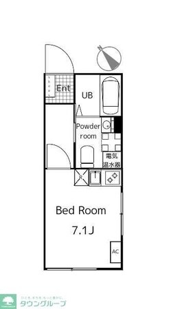 フェリーチェ駒沢大学の物件間取画像